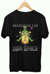 Searching For Own Space | T-Shirt Summer - Quirky Vibe India