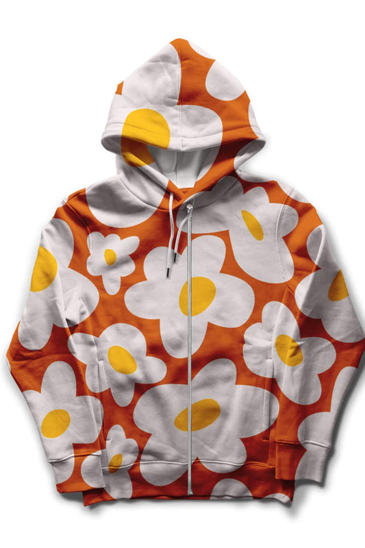 FLORAL | RDKLU Printed Hoodie RDKLU