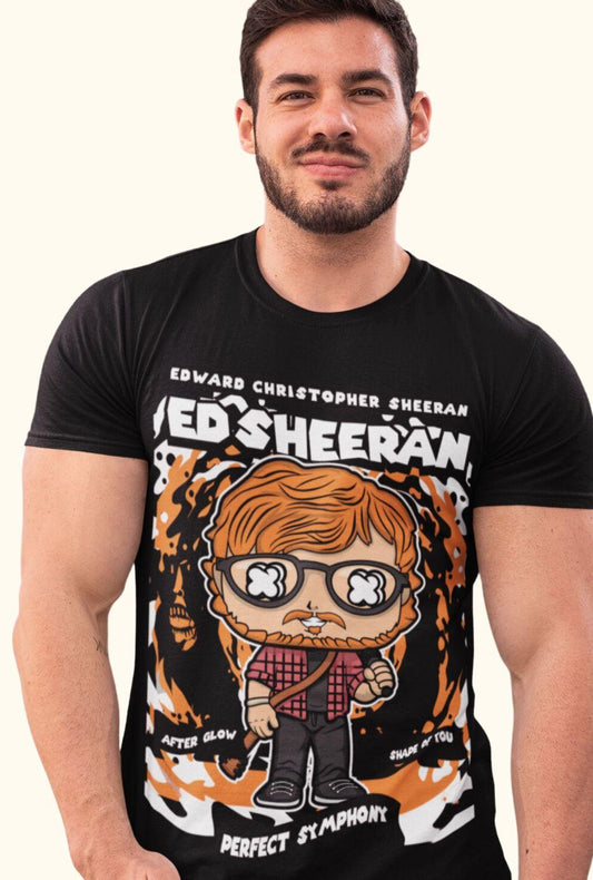 ED SHEERAN | Funky Fusion Caricature | Boys Quirky Vibe - Quirky Vibe India