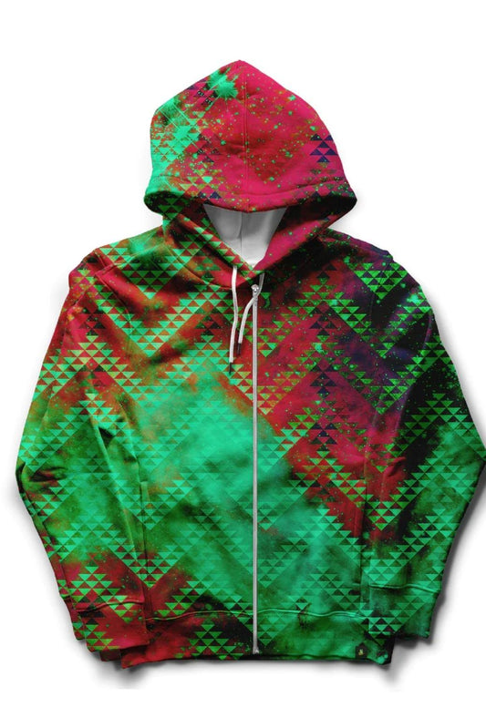 Red Green Digital Print | RDKLU Printed Hoodie RDKLU