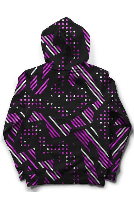 Purple Pattern | RDKLU Printed Hoodie RDKLU