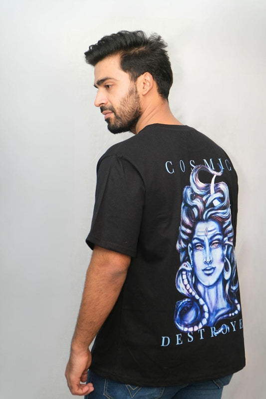 Cosmic Destroyer T-Shirt | Boys Quirky Vibe - Quirky Vibe India