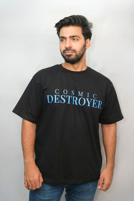 Cosmic Destroyer T-Shirt | Boys Quirky Vibe - Quirky Vibe India