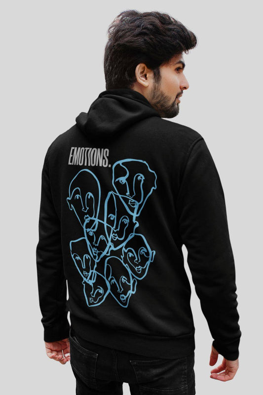 Emotion Have Faces | Designer Hoodie | Quirky Vibe Quirky Vibe India