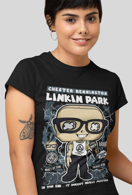 LINKIN PARK | Funky Fusion Caricature | Girls Quirky Vibe - Quirky Vibe India