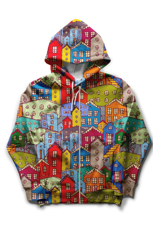 City Daze | RDKLU Printed Hoodie RDKLU