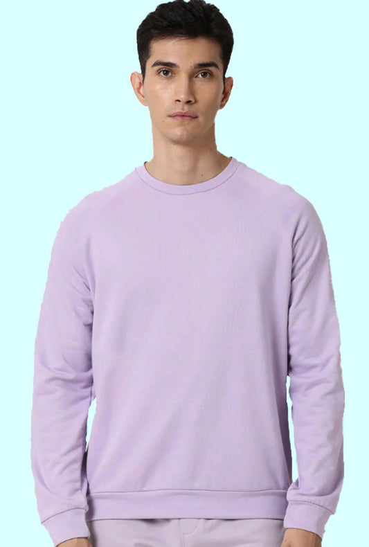 Lavender Sweatshirt | Boys Quirky Vibe - Quirky Vibe India