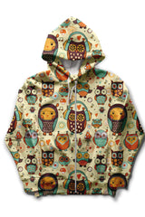 FUNKY OWL | RDKLU Printed Hoodie RDKLU