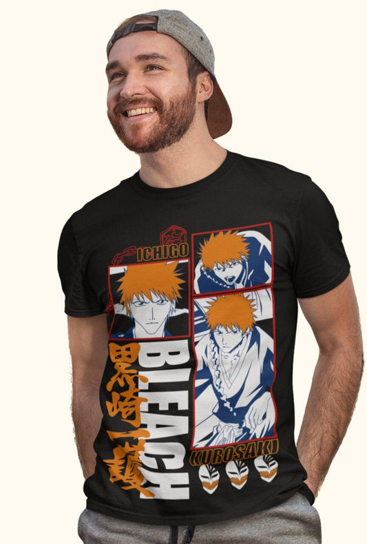 BLEACH Kurosaki Ichigo| Anime Maniacs | Boys Quirky Vibe - Quirky Vibe India