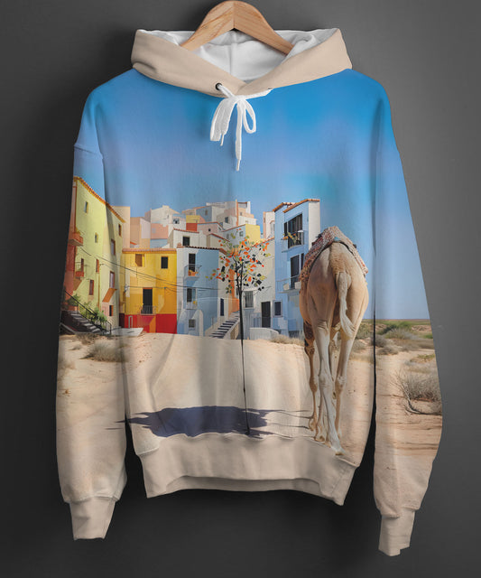 Desert Safari | Designer Hoodie | Quirky Vibe Quirky Vibe India