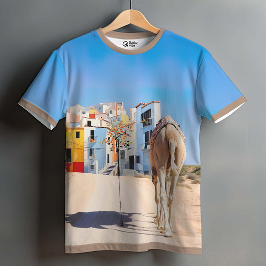 Desert | Oversize T-Shirt | Quirky Vibe Quirky Vibe India